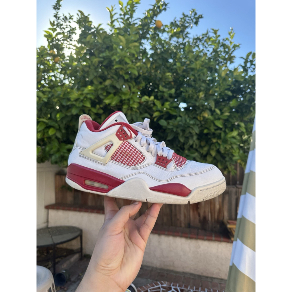 US seller-CA- Nike Air Jordan retro 4 size 11 alternate 89 308497-106 used